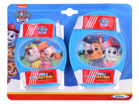 Zapinane ochraniacze na łokcie S i kolana M dla dzieci Psi Patrol SP0849