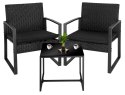 Zestaw Mebli Ogrodowych COFFI STOLIK + 2 KRZESŁA