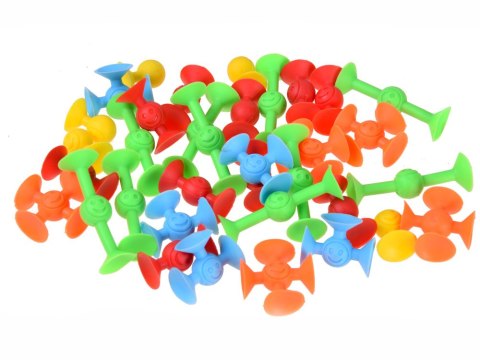 Giętkie przyssawki sticks 35 ele. sylikonowe klocki konstrukcyjne ZA4394