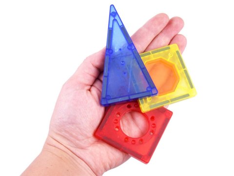 Klocki magnetyczne 123-elementy kulodrom tor kulki ZA4719