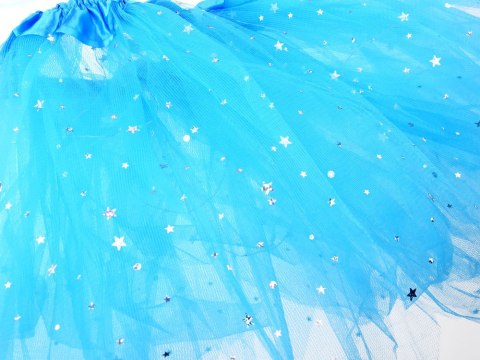 Niebieski świecący Kostium dla Małej wróżki Skrzydełka Motyl bal ZA4805 NI