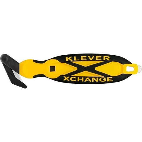 Nóż bezpieczny Klever XChange 30 żółty
