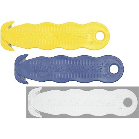 Nóż bezpieczny Klever Kutter KCJ biały