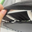 Trampolina do domu ogrodu dla dzieci siatka piłki 140cm 55inch zielona