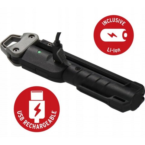 Akumulatorowa latarka LED składana HL400 AC 400lm Brennenstuhl 1173730002