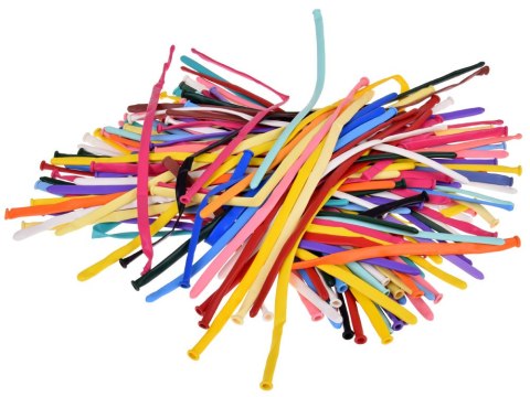 Długie Kolorowe Balony do modelowania dekoracji zabawy 100szt ZA5565