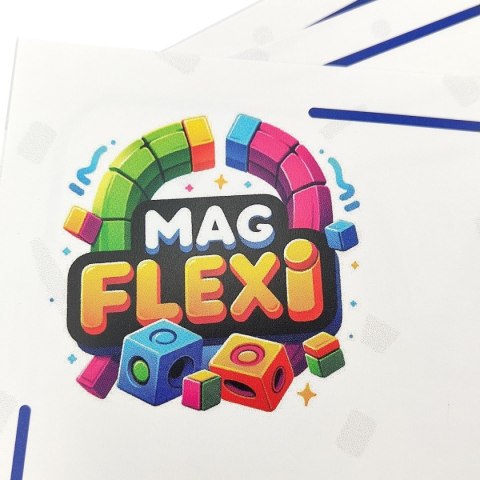 Magnetyczne piankowe klocki - MagFlexi - 75 el.
