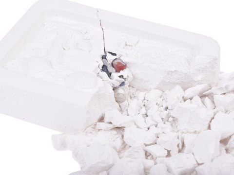 Mały archeolog wykopaliska kamienie szlachetne szukanie skarbów ZA5597