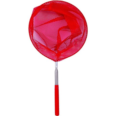 SIATKA NA MOTYLE OWADY SKŁADANA TELESKOPOWA 38,5-86CM CZERWONA