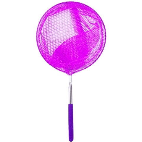 SIATKA NA MOTYLE OWADY SKŁADANA TELESKOPOWA 38,5-86CM FIOLETOWA