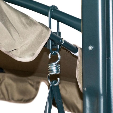 HUŚTAWKA OGRODOWA 3 OSOBOWA BLANCA 195X115X172 CM