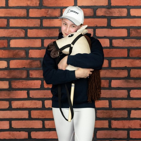 Skippi Hobby Horse z kantarem - Biszkopt - A3 HH - prezent na dzień dziecka