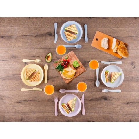 ZESTAW NACZYŃ TURYSTYCZNO PIKNIKOWYCH 21 ELEMENTÓW ALPINA