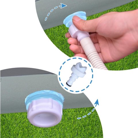 BASEN STELAŻOWY OWALNY 305X76CM ULTRA STRONG 12015V63