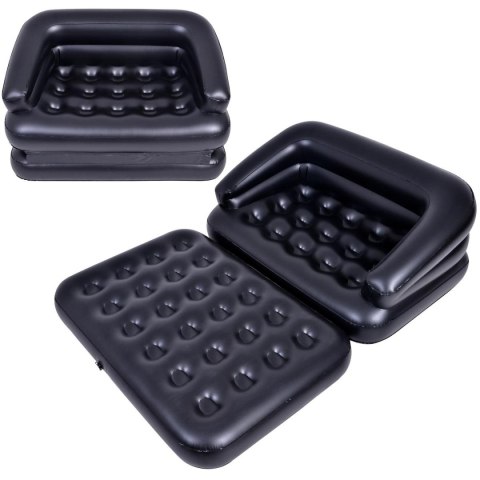 SOFA ŁÓŻKO DMUCHANE 198x138x62CM 5W1 24001