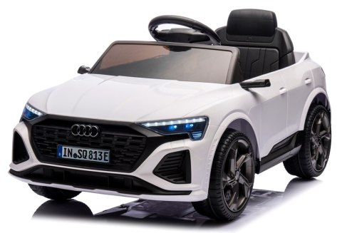 AUDI SQ8 BIAŁY Auto na akumulator EVA Skóra pilot Akumulator litowo-jonowy