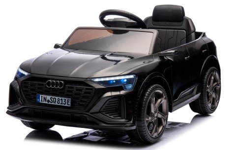 AUDI SQ8 CZARNY Auto na akumulator EVA Skóra pilot Akumulator litowo-jonowy