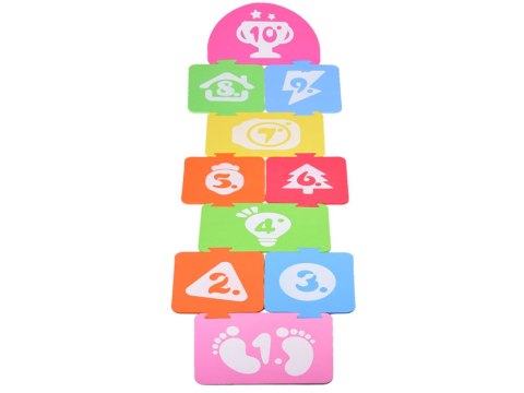 Dynamiczna gra ruchowa GRA W KLASY - piankowe puzzle ZA5610