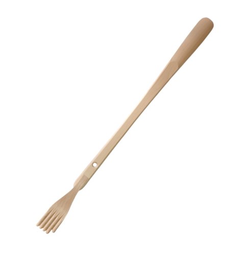 Łyżka do butów bukowa 60 cm 2w1 | Drapak do pleców | Drewniany masażer