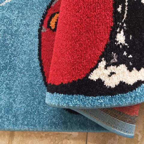 Bella 106 120 x 170 cm niebieski