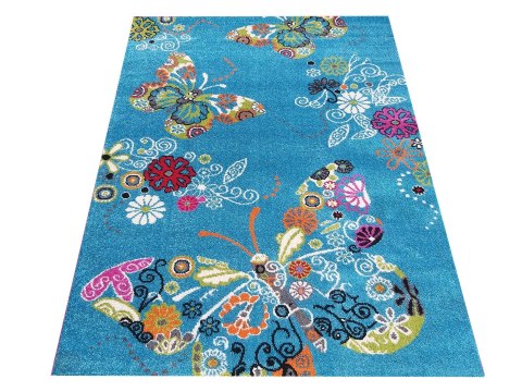 Bella 114 Niebieskie 120 x 170 cm niebieski