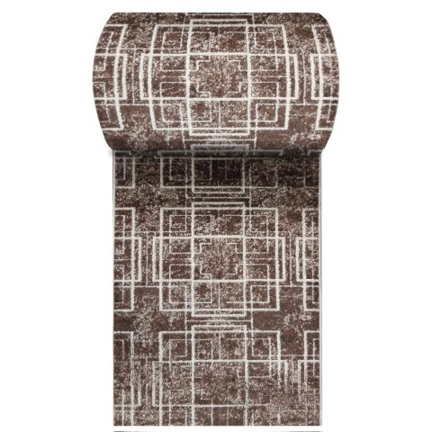 Chodnik dywanowy Panamero 09 Brązowy - szerokość od 60 cm do 150 cm brązowy 120 cm