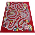 Dywan Color Kids 02 Red 100 x 150 cm