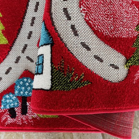 Dywan Color Kids 02 Red 150 x 200 cm