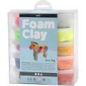 Masa Foam Clay - 10x35g kol. Podstawowe