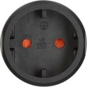 Adapter wtyczka podróżna USA Japonia gniazdo Euro czarny Brennenstuhl 1508450