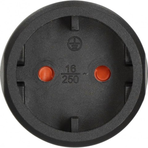 Adapter wtyczka podróżna USA Japonia gniazdo Euro czarny Brennenstuhl 1508450