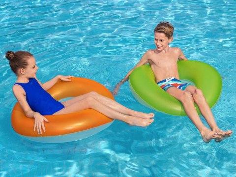 Bestway Duże koło do pływania NEON POMARAŃCZOWE 91cm 36025