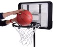 Stojąca tablica do koszykówki kosz stojak regulowana 2,7m piłka SP0818