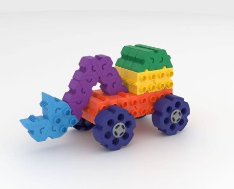 Klocki Morphun 12 Pojazdów Box - 140 el.