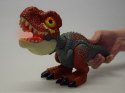 Ruchomy DINOZAUR Tyranozaur Rex Dźwięk + światło CZERWONY ZA5589