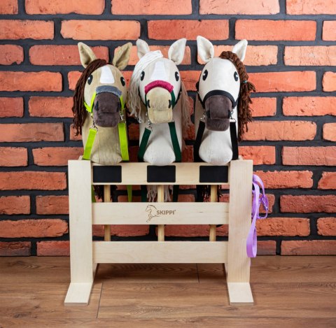 Skippi Padok dla Hobby Horse - stojak na trzy, dwa lub jednego hobby horse