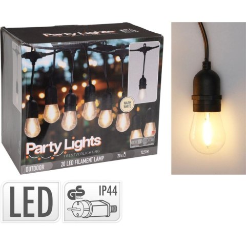 GIRLANDA OGRODOWA PARTY LIGHT 20LED
