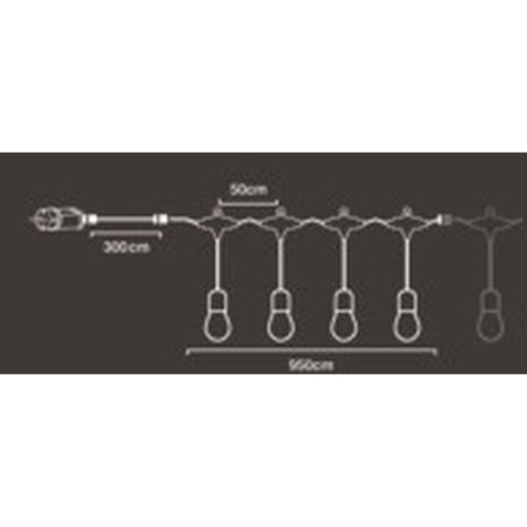 GIRLANDA OGRODOWA PARTY LIGHT 20LED