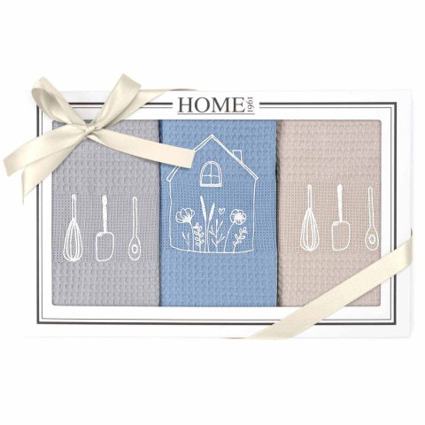 Komplet ręczników kuchennych bawełnianych HOME 1961/3x50x70/SET2