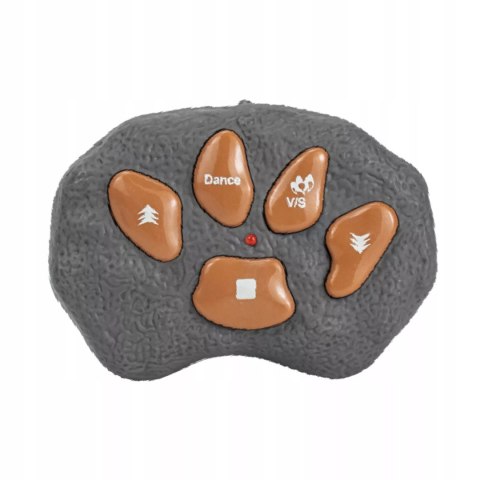 Dinozaur zdalnie sterowany Tyranozaur pilot dźwięki I światła 5221