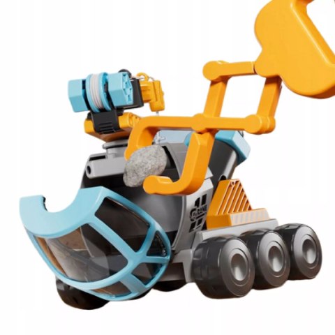 Edukacyjny dźwig autko 2w1 mikroskop dźwig chwytak 3+ DC9165