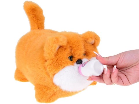 Interaktywny piesek rudy PULPET - szczeka i rusza oczkami + nagrywa ZA5479