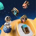 Interaktywny tor przeszkód samochodowy zjeżdżalnia 3 auta astronauta 555-1