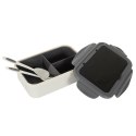 Lunch box Single ze sztućcami