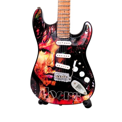 Mini Gitara Jim Morrison The Doors - Drewno Mahoniowe - MGT-6569