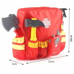 Plecak z narzędziami kamizelka krótkofalówka strażak gaśnica KN645