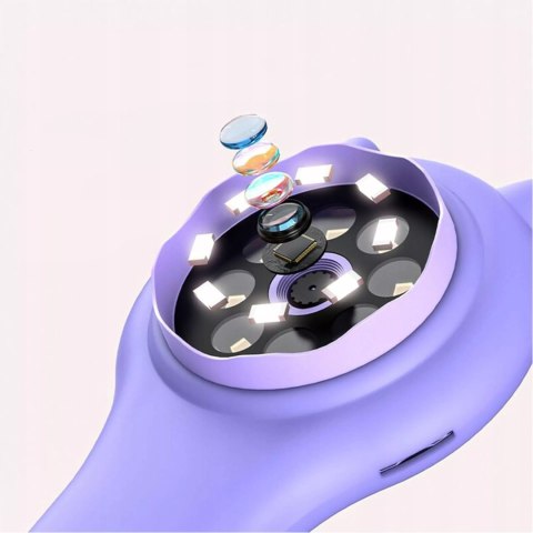 Przenośny ręczny mikroskop elektroniczny dla dzieci 500x 2'' aparat 355F