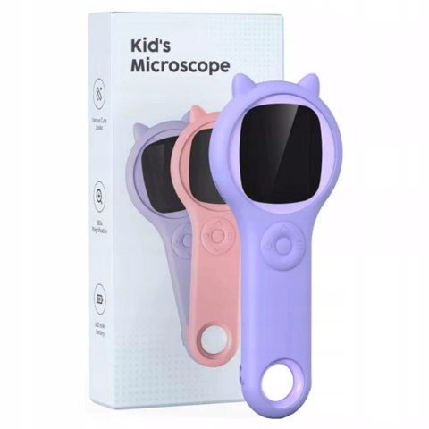 Przenośny ręczny mikroskop elektroniczny dla dzieci 500x 2'' aparat 355F