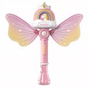 Różdżka motyl do baniek mydlanych bańki światło P148