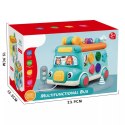 Wielofunkcyjny autobus edukacyjny dla dzieci dźwięki światła LM705